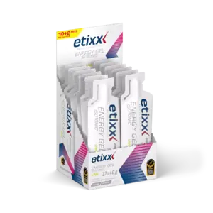 Etixx Isotonic Energie Gel Limoen 12 Stuks
