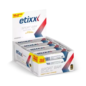 Etixx Energiereep Natural Oat Sweet & Salty Caramel12 Stuks