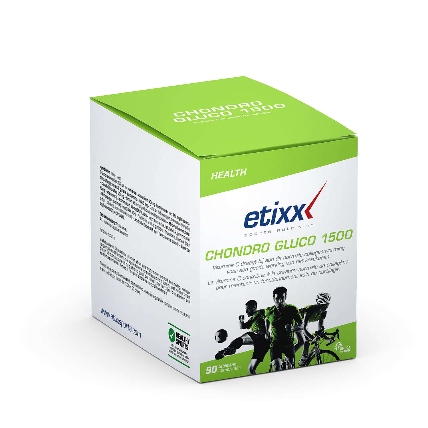 Etixx Chondro Gluco 1500 Tabletten 90 Stuks
