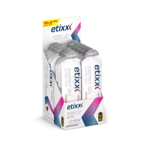 Etixx Isotonic Energie Gel Sinaasappel 12 Stuks