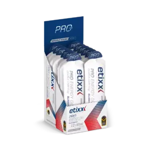 Etixx Double Carb Energy Gel Pro Line Blueberry 12 stuks