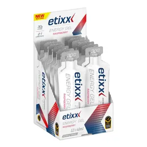 Etixx Energy Sportgel Framboos 12 Stuks