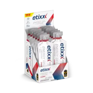 Etixx Energy Sportgel Cherry+Cafeine 12 Stuks