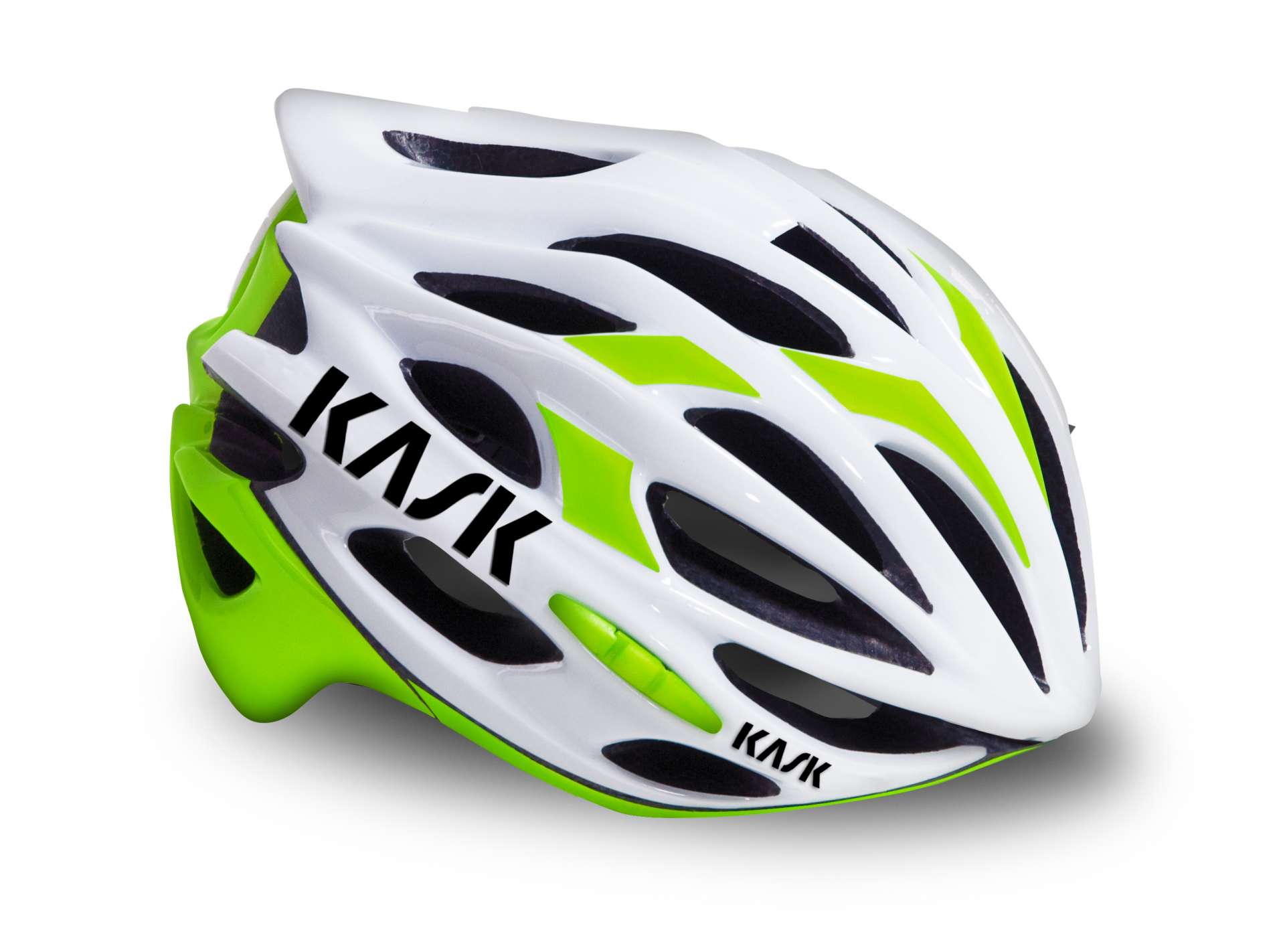 KASK Mojito Race Fietshelm Wit/Groen