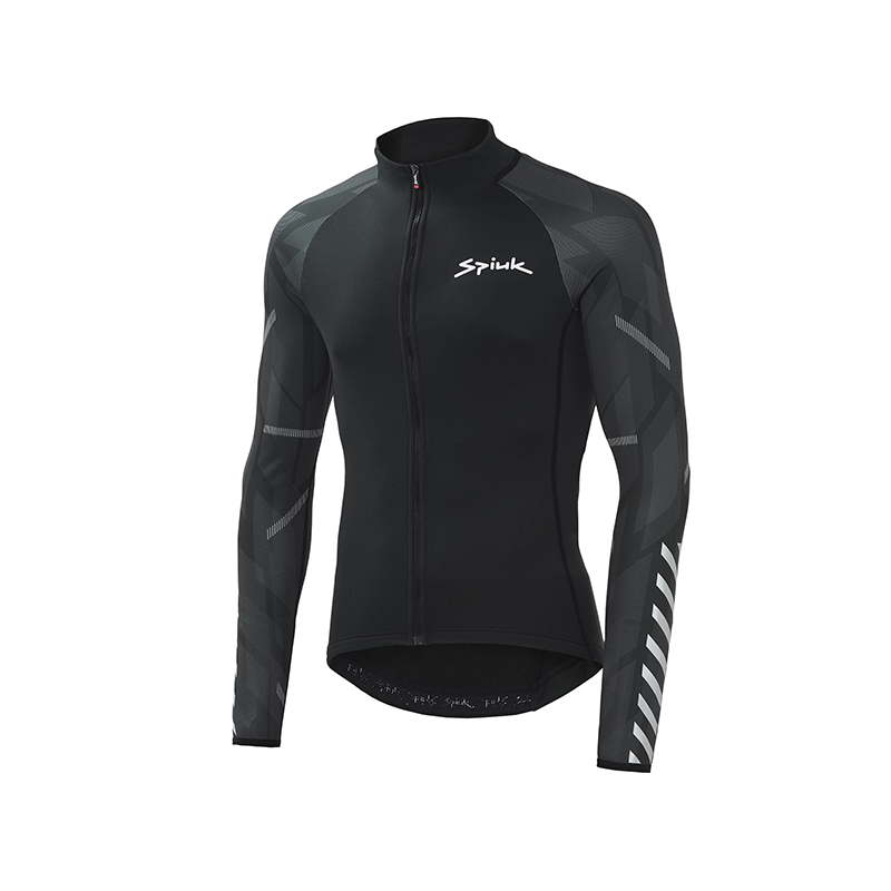 Spiuk Top Ten Thermic Fietsshirt Lange Mouwen Zwart Heren