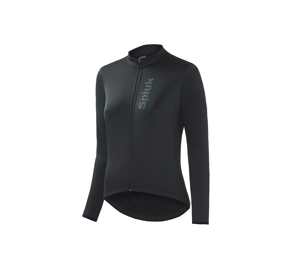 Spiuk Anatomic Thermic Fietsshirt Lange Mouwen Zwart Dames