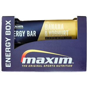 Maxim Energy Pack Sportrepen Banaan/Yoghurt 10 x 55g