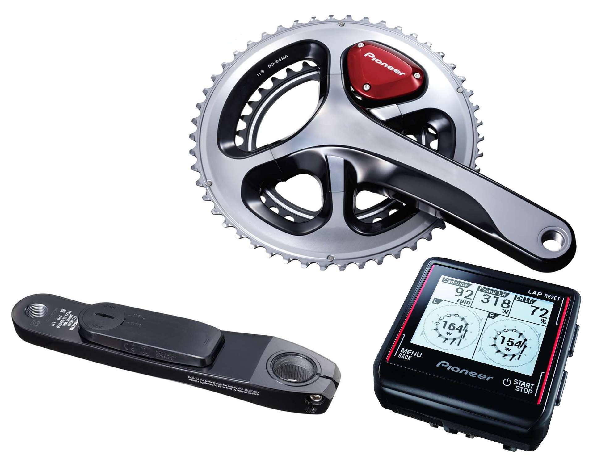 パーツ Pioneer POWER SENSOR ULTEGRA 170mm Pioneer power meter ultegra