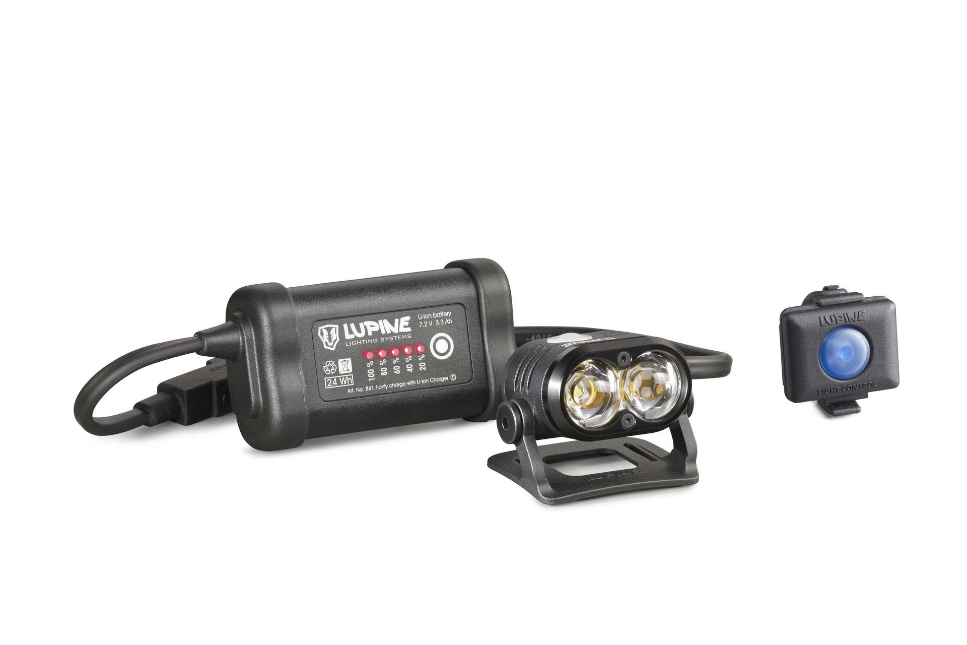 Lupine Piko R 4 SmartCore Helmlamp Zwart