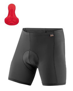 Gonso Sitivo Onderbroek met Zeem Zwart/Rood Heren