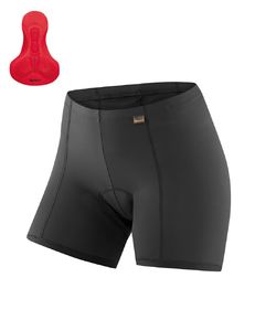 Gonso Sitivo onderbroek Kort Met Rood Zeem Zwart Dames