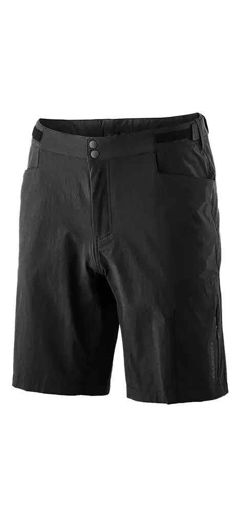 Gonso Adventure MTB Fietsbroek Kort Zwart Heren