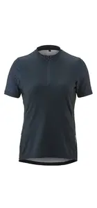 Gonso Adventure MTB Fietsshirt Korte Mouwen Zwart/Blauw Dames
