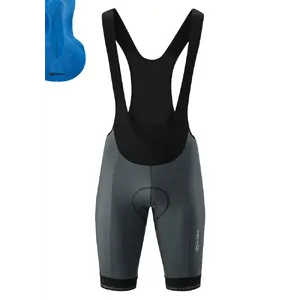 Gonso Sitivo Fietsbroek Kort Grijs/Blauw Heren