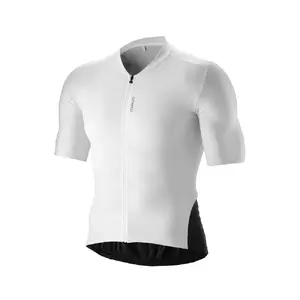 Gonso Sitivo Red Fietsshirt Korte Mouwen Wit/Zwart