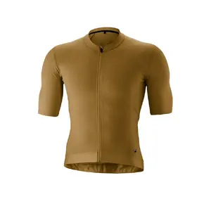 Gonso Road Fietsshirt Korte Mouwen Bruin Heren