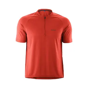 Gonso Sitivo Blue Fietsshirt Korte Mouwen Rood Heren