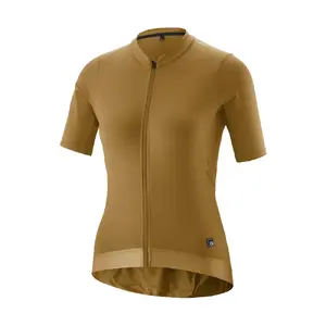 Gonso Road Fietsshirt Korte Mouwen Bruin Dames