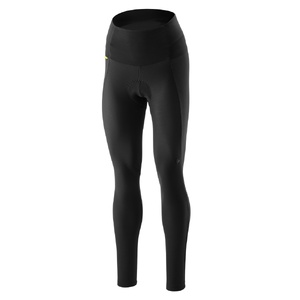 GONSO Essential Thermal Fietsbroek Lang Zonder Bretels Zwart Dames