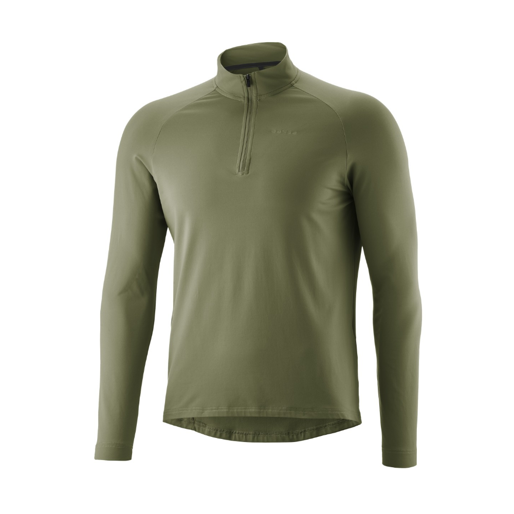 GONSO Essential Fietsshirt Lange Mouwen Groen Heren