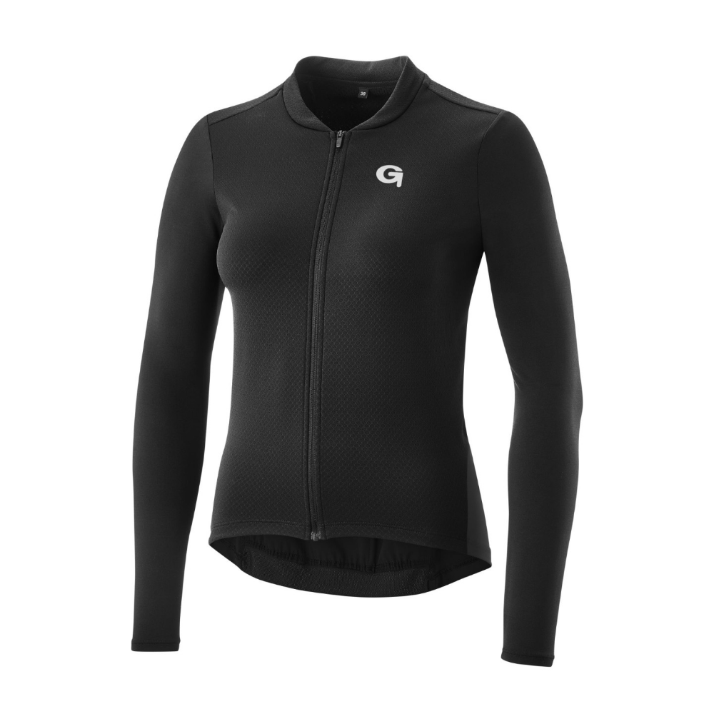 GONSO Sitivo Fietsshirt Lange Mouwen Zwart Dames