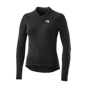 GONSO Sitivo Fietsshirt Lange Mouwen Zwart Dames