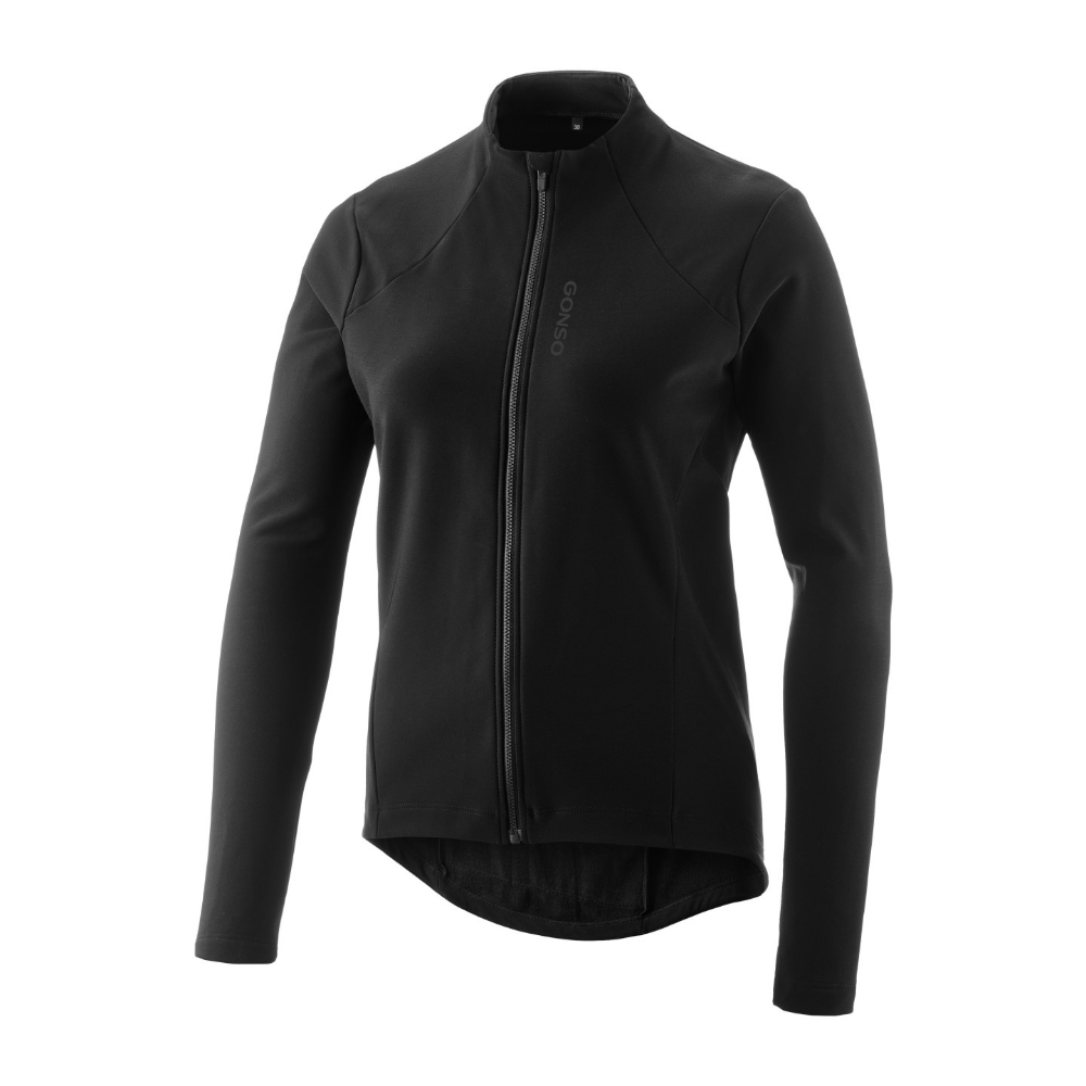 GONSO Sitivo Thermal Fietsshirt Lange Mouwen Zwart Dames