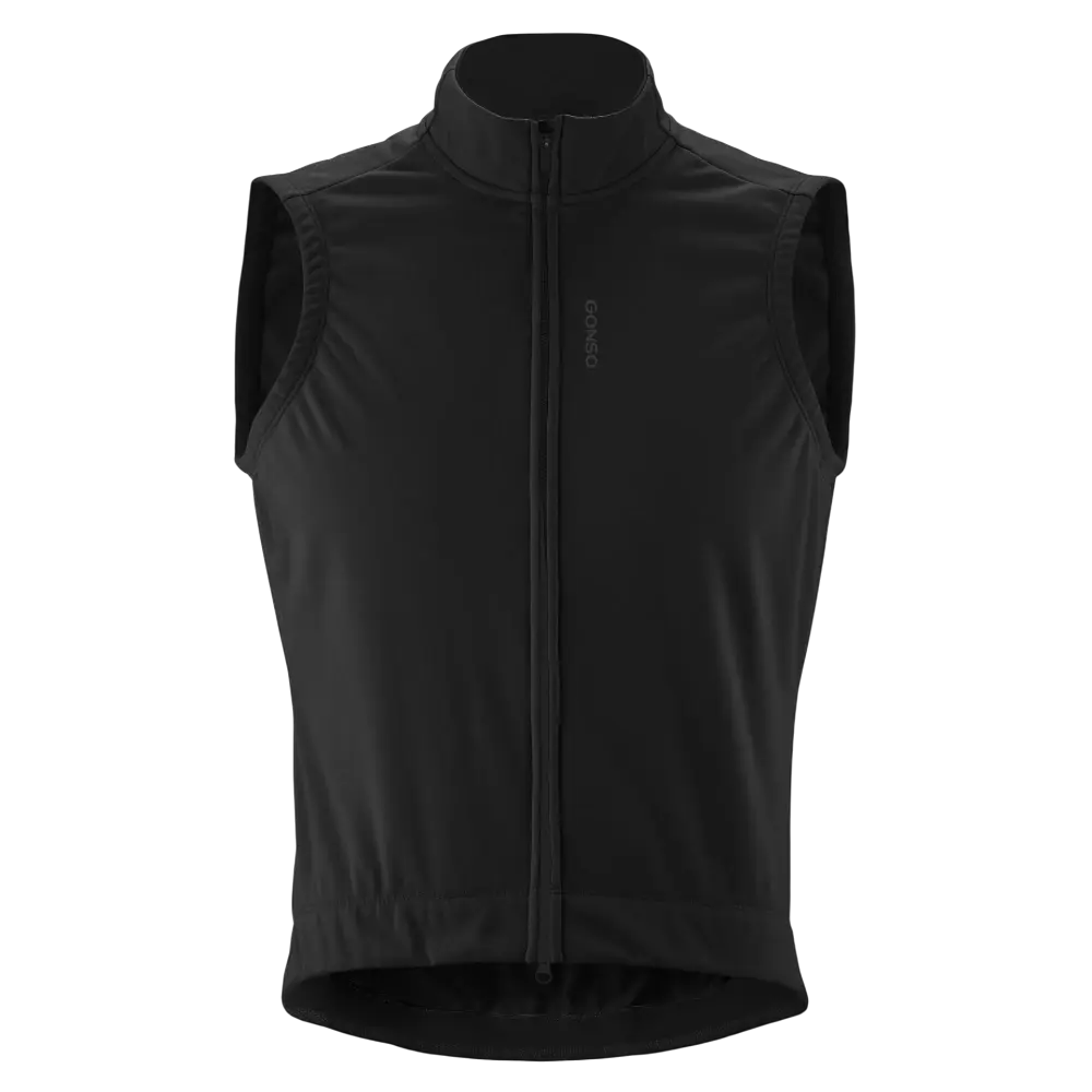 GONSO Road Softshell Windvest Zwart