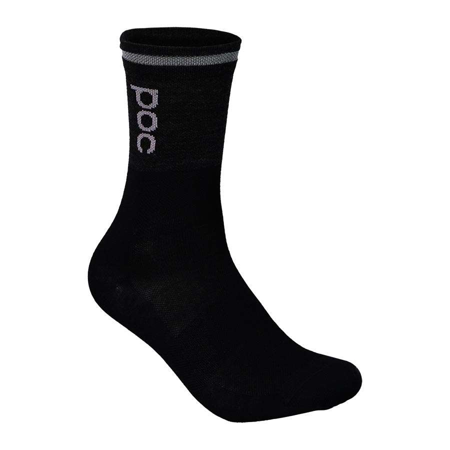 POC Thermal Fietssokken Grijs/Zwart