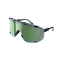 POC Devour Sport Zonnebril Doorzichtig met Grey Deep Green Mirror Lens