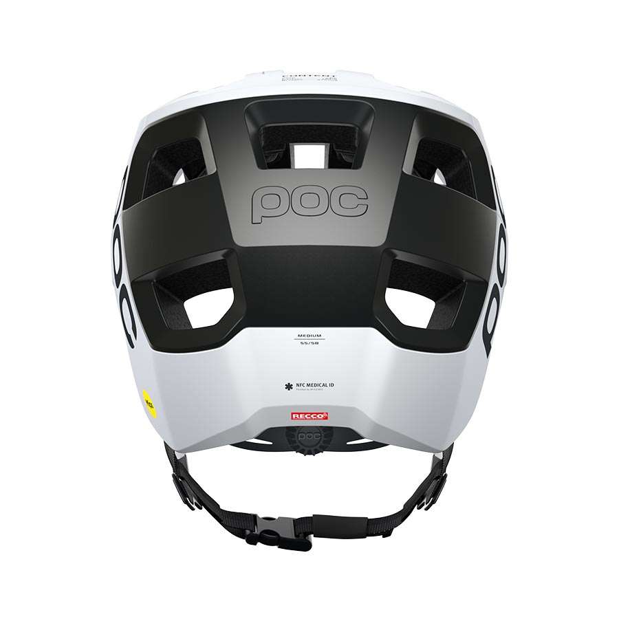 POC Kortal Race MIPS MTB Fietshelm Mat Wit/Zwart