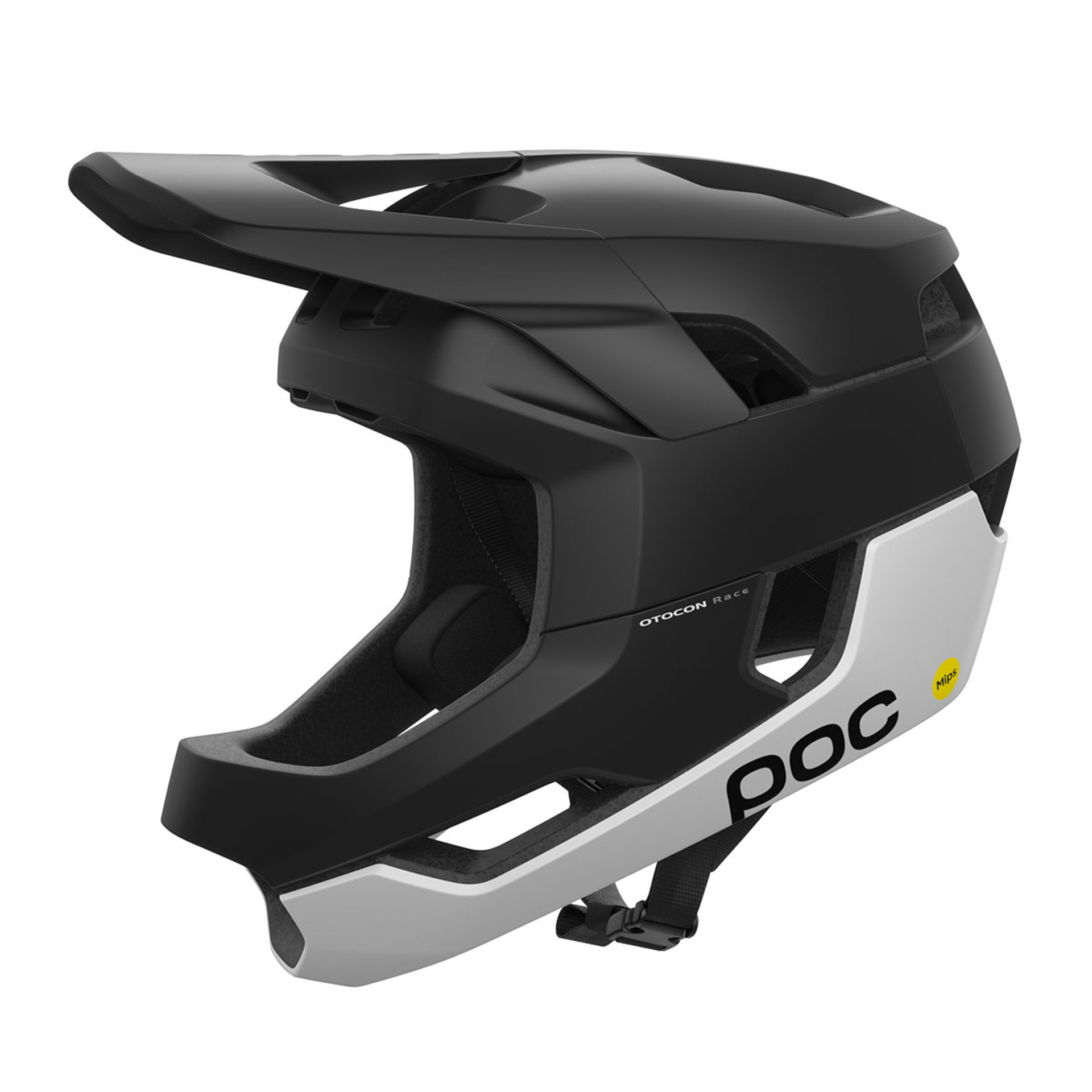 POC Otocon Race MIPS Downhill MTB Fietshelm Zwart/Wit