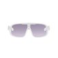 POC Aspire Mid Sport Zonnebril Wit met Clarity Road Silver Lens