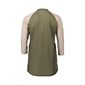 POC Pure MTB Fietsshirt Driekwart Donkergroen/Beige Dames