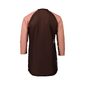 POC Pure MTB Fietsshirt Driekwart Donkerbruin/Roze Dames