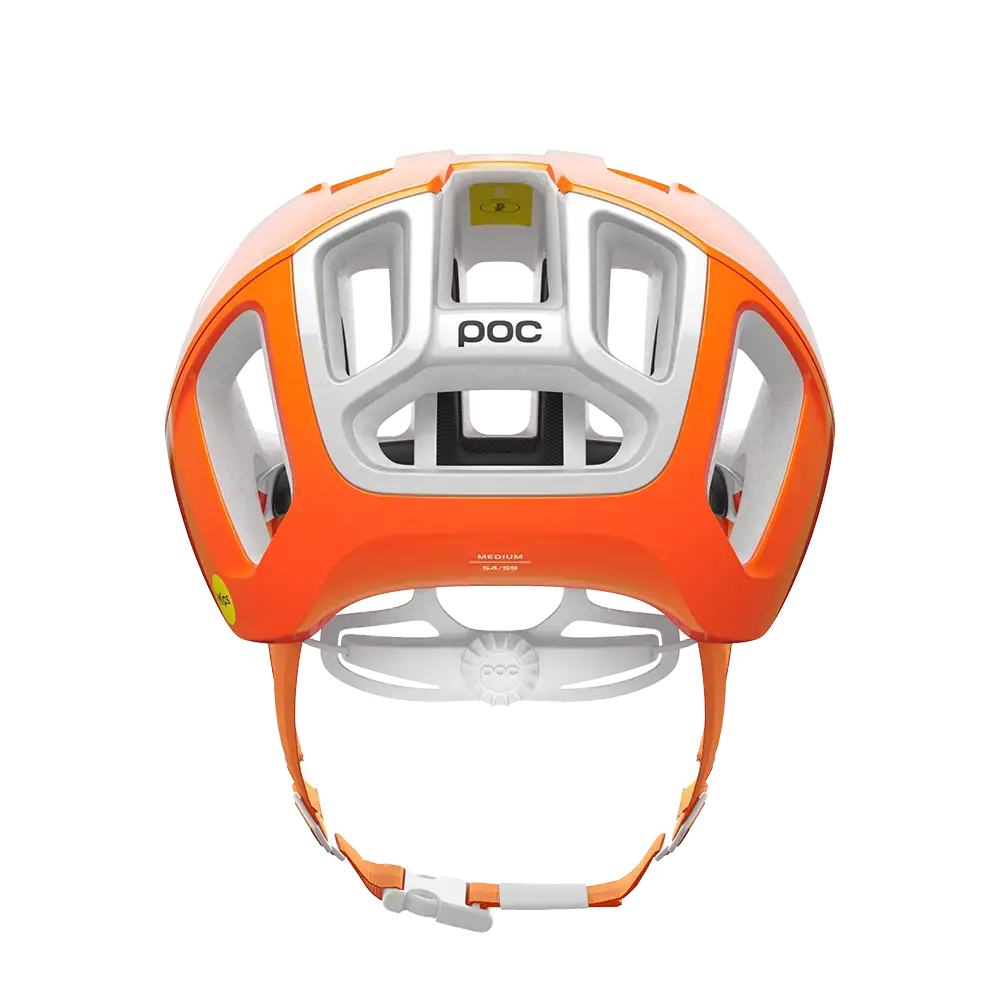 POC Ventral MIPS Race Fietshelm Oranje