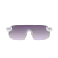 POC Elicit Sport Zonnebril Wit met Violet/Silver Mirror Lens