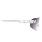 POC Elicit Sport Zonnebril Wit met Violet/Silver Mirror Lens