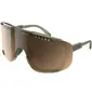 POC Devour Sport Zonnebril Groen met Clarity Brown Mirror Lens