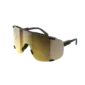 POC Devour Sport Zonnebril Zwart met Road Lens Goud
