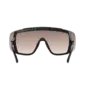 POC Devour Wide Fit Sport Zonnebril Zwart met Trail Lens Zilver