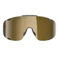 POC Devour Wide Fit Sport Zonnebril Zwart met Road Lens Goud