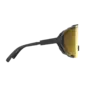 POC Devour Wide Fit Sport Zonnebril Zwart met Road Lens Goud