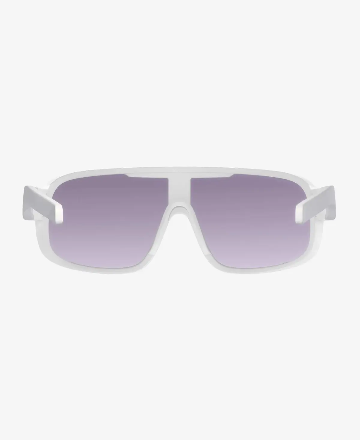 POC Aspire Sport Zonnebril Wit met Road Lens Zilver