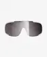 POC Aspire Wide Fit Sport Zonnebril Wit met Road Lens Zilver