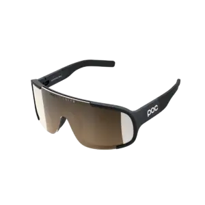 POC Aspire Mid Sport Zonnebril Zwart met Trail Lens Zilver