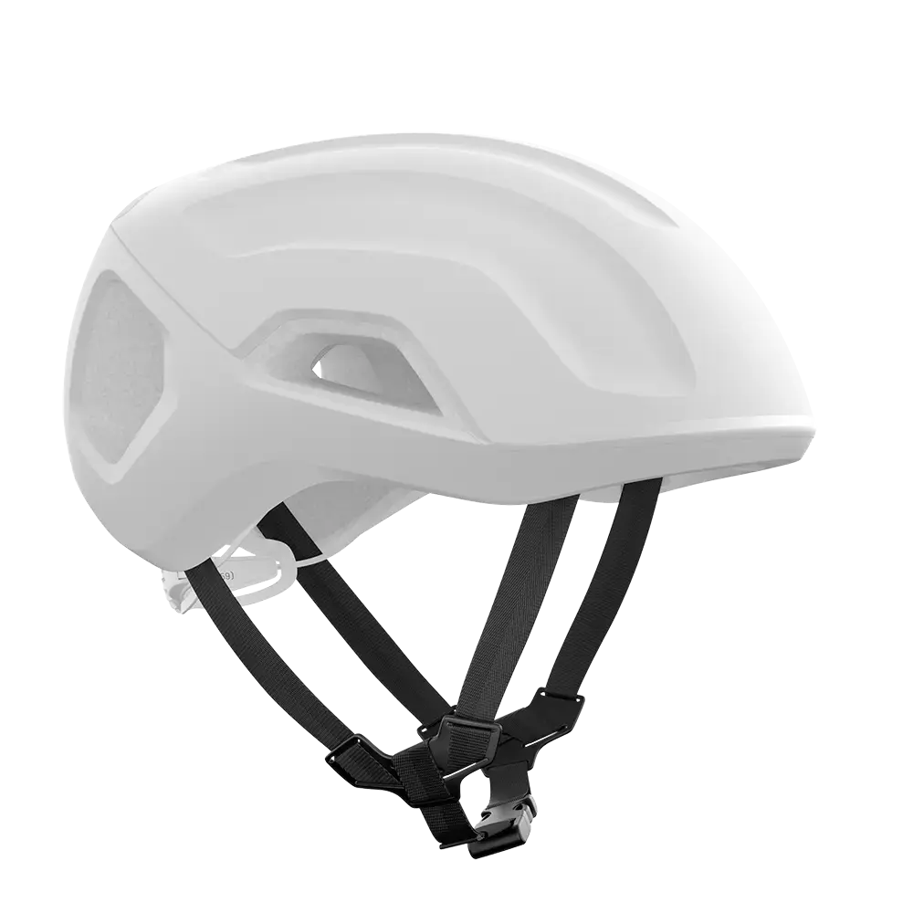 POC Ventral Tempus MIPS Race Fietshelm Mat Wit