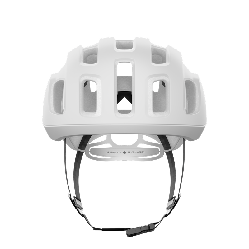 POC Ventral Air MIPS Race Fietshelm Mat Wit/Zwart