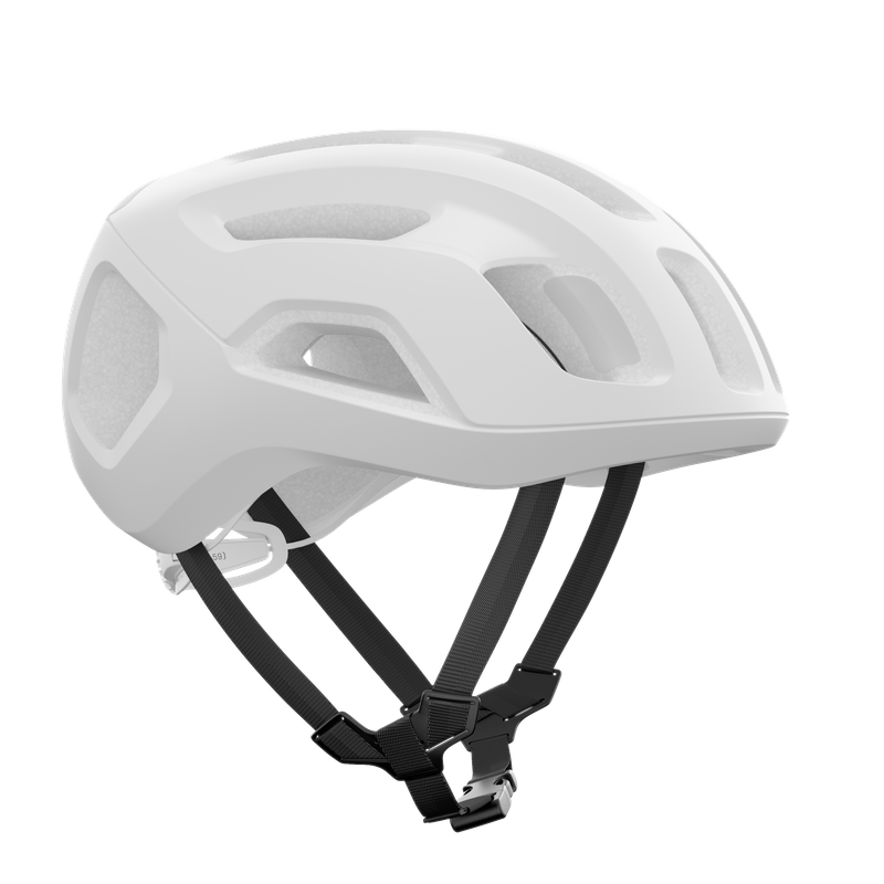 POC Ventral Air MIPS Race Fietshelm Mat Wit/Zwart