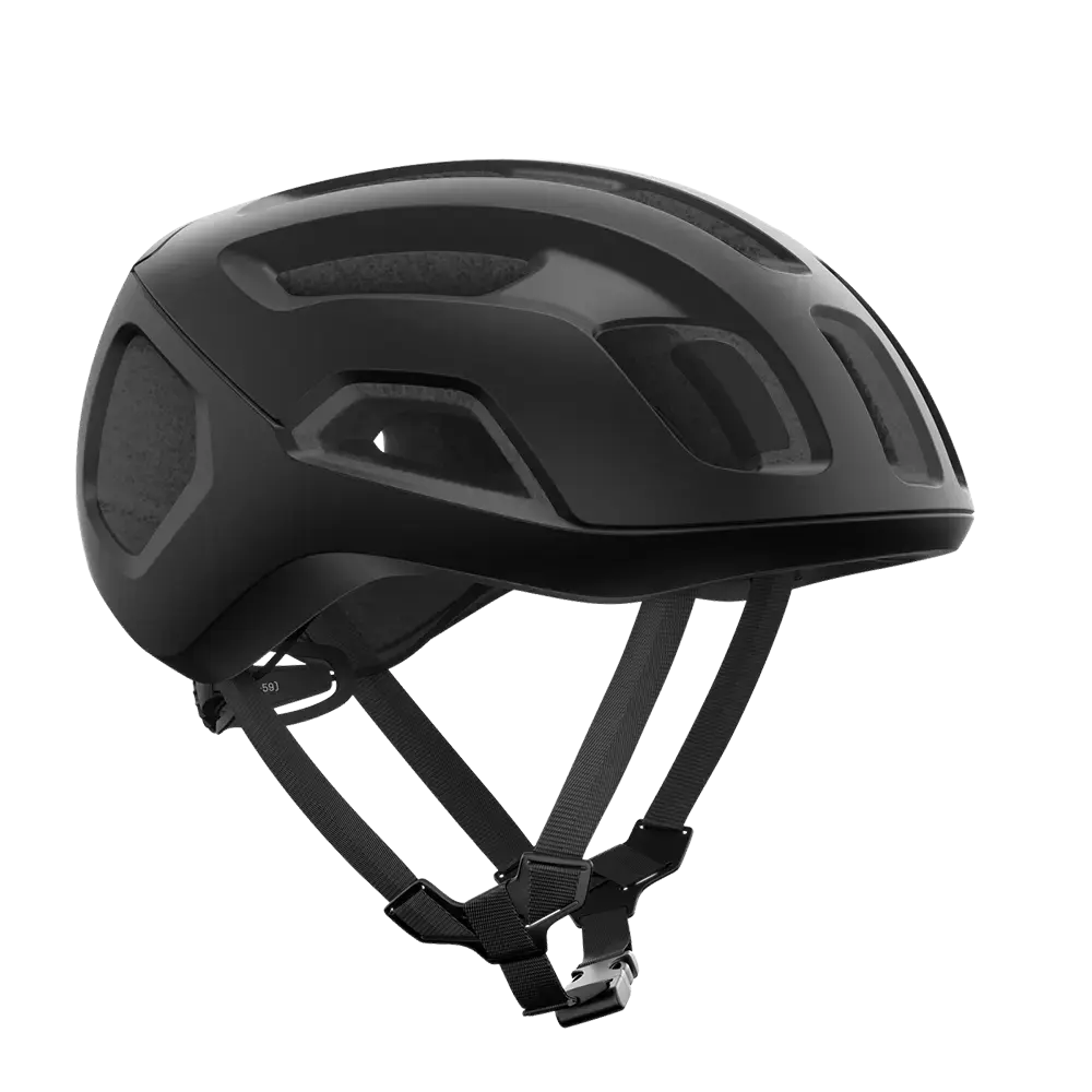 POC Ventral Air MIPS Race Fietshelm Mat Zwart/Zwart